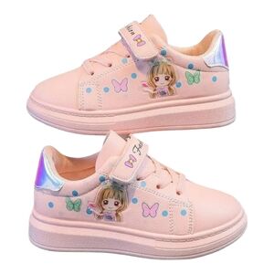 Kids Pink Butterfly Shoes